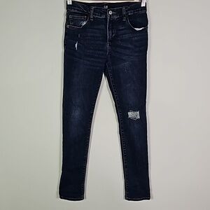 Gap dark wash 27x28 stretch skinny jeans